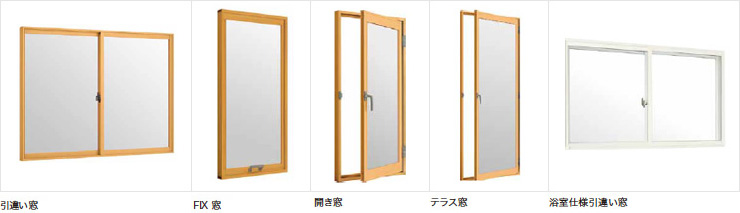 窓の種類の画像