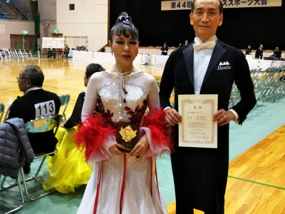 ＪＤＳＦ宮城大会スタンダード優勝の写真