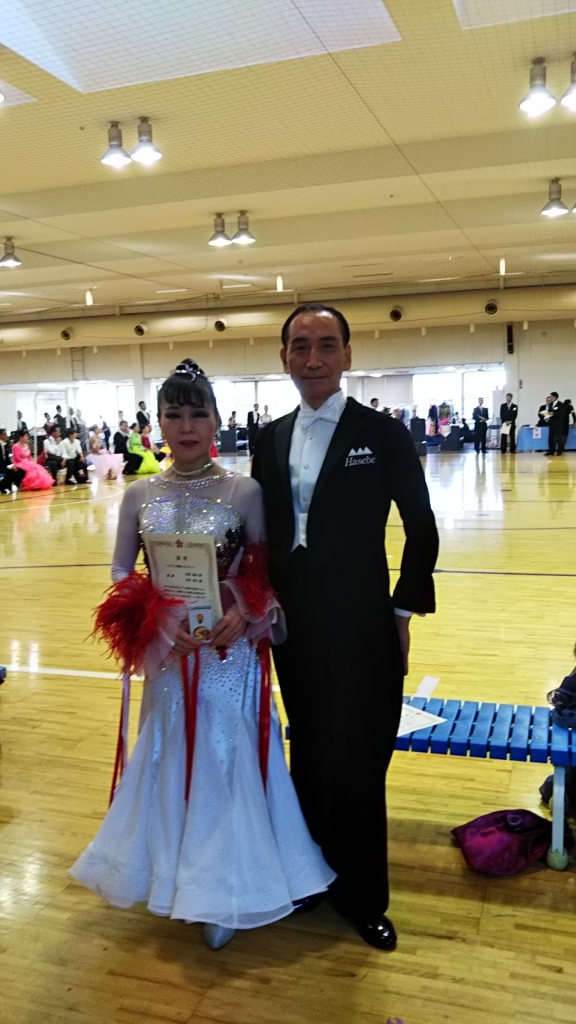 8月4日jdsf真岡大会シニアB2スタンダード優勝