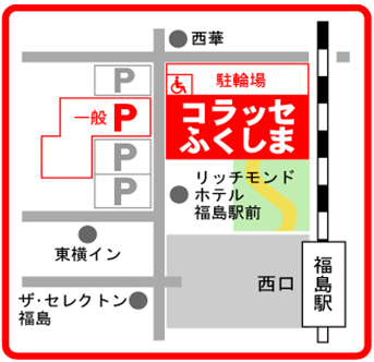 会場までの地図